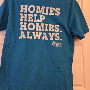 Adventure Time Teal Homies T-Shirt